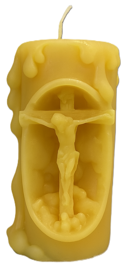 Crucifixion Candle